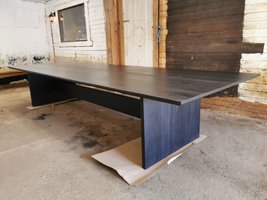 Kongsvinger spisebord, eik, massiv, helstav, langvord, eikebord, designer, bord